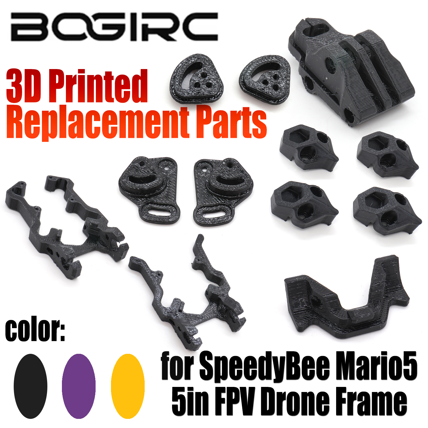 Drone 3D Modeling - BOGIRC TPU Holder Fixed Bracket Seat