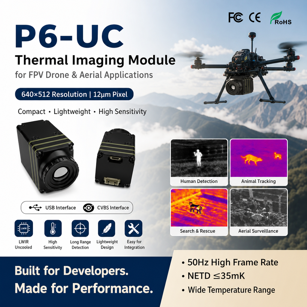 640x512 Thermal Imaging Core L - Drone Thermal Imaging recension och pris