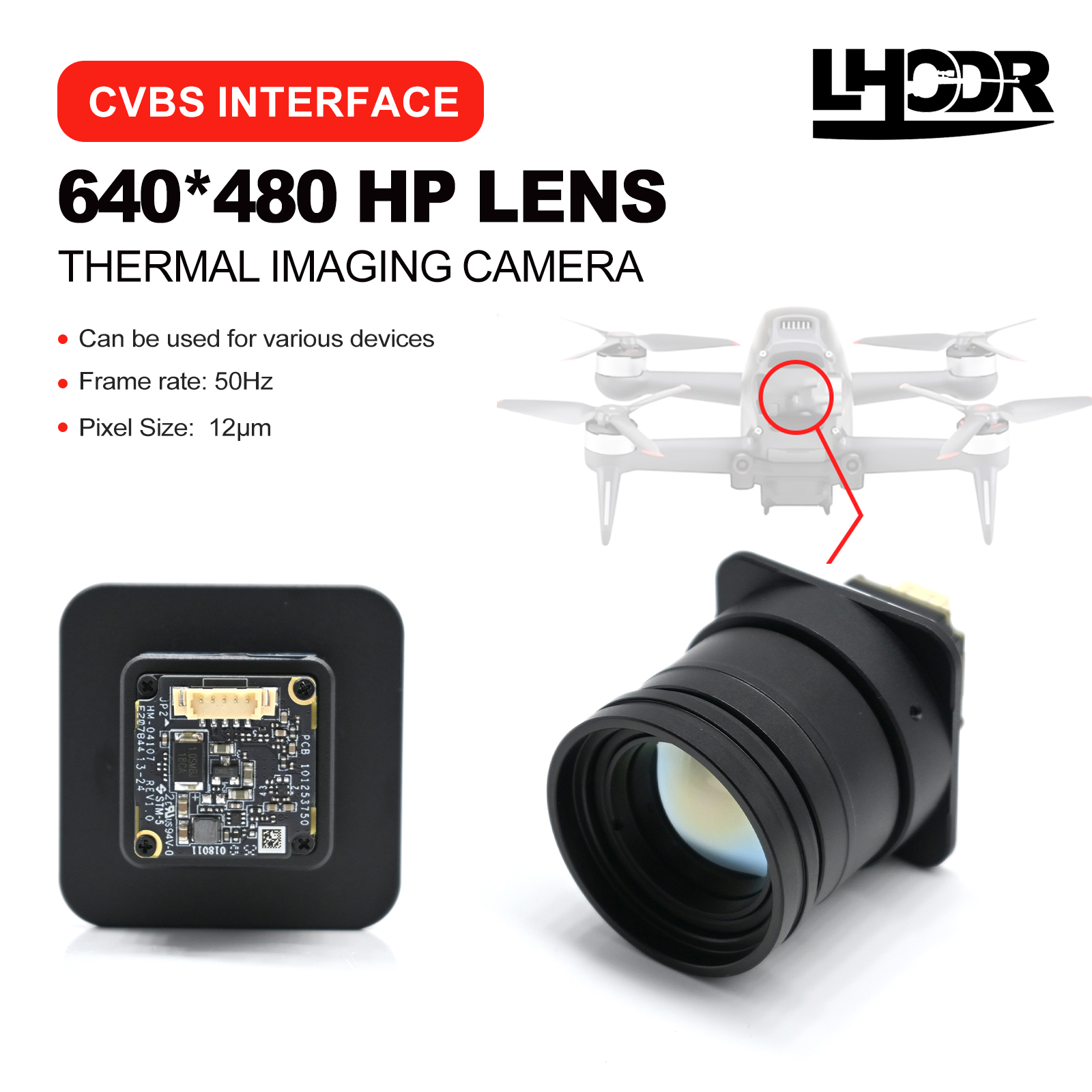 30mm 640x480 pix Drone thermal - Drone Thermal Imaging recension och pris
