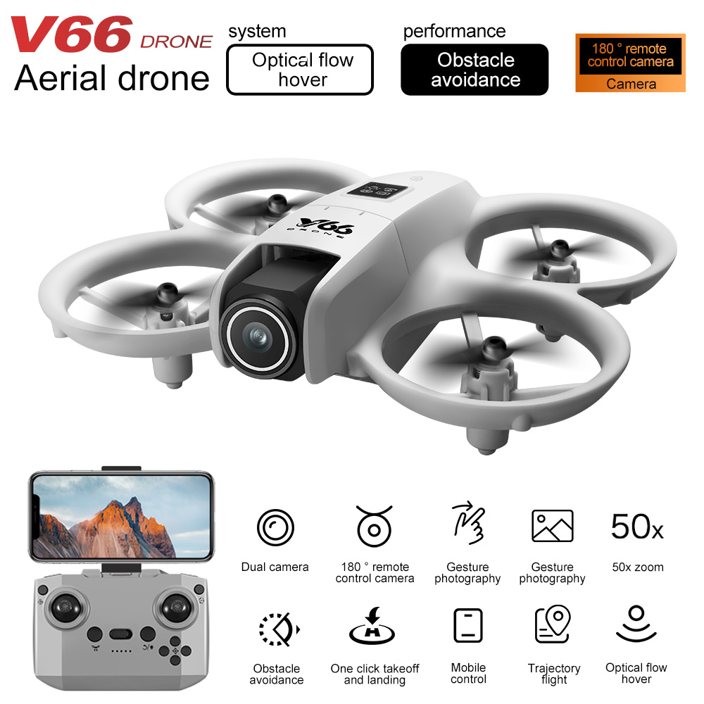 New V66 Mini Drone HD Camera 4 - Drone Video Production recension och pris