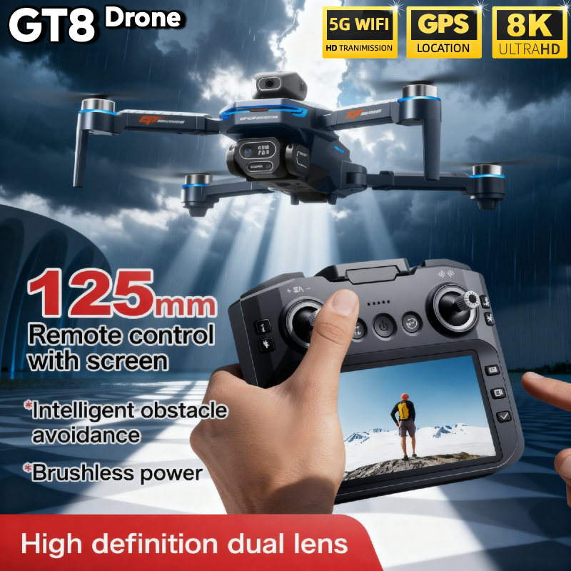 For Genuine GT8 Drone 4K Profe - Drone Photogrammetry recension och pris