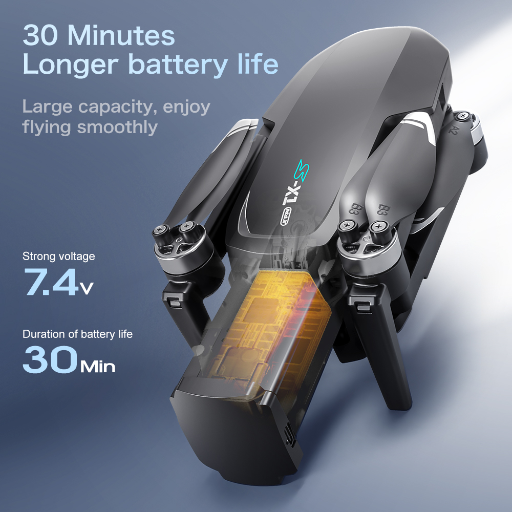 Lenovo S-X1 GPS Drone 8K HD pr - Drone Multispectral recension och pris