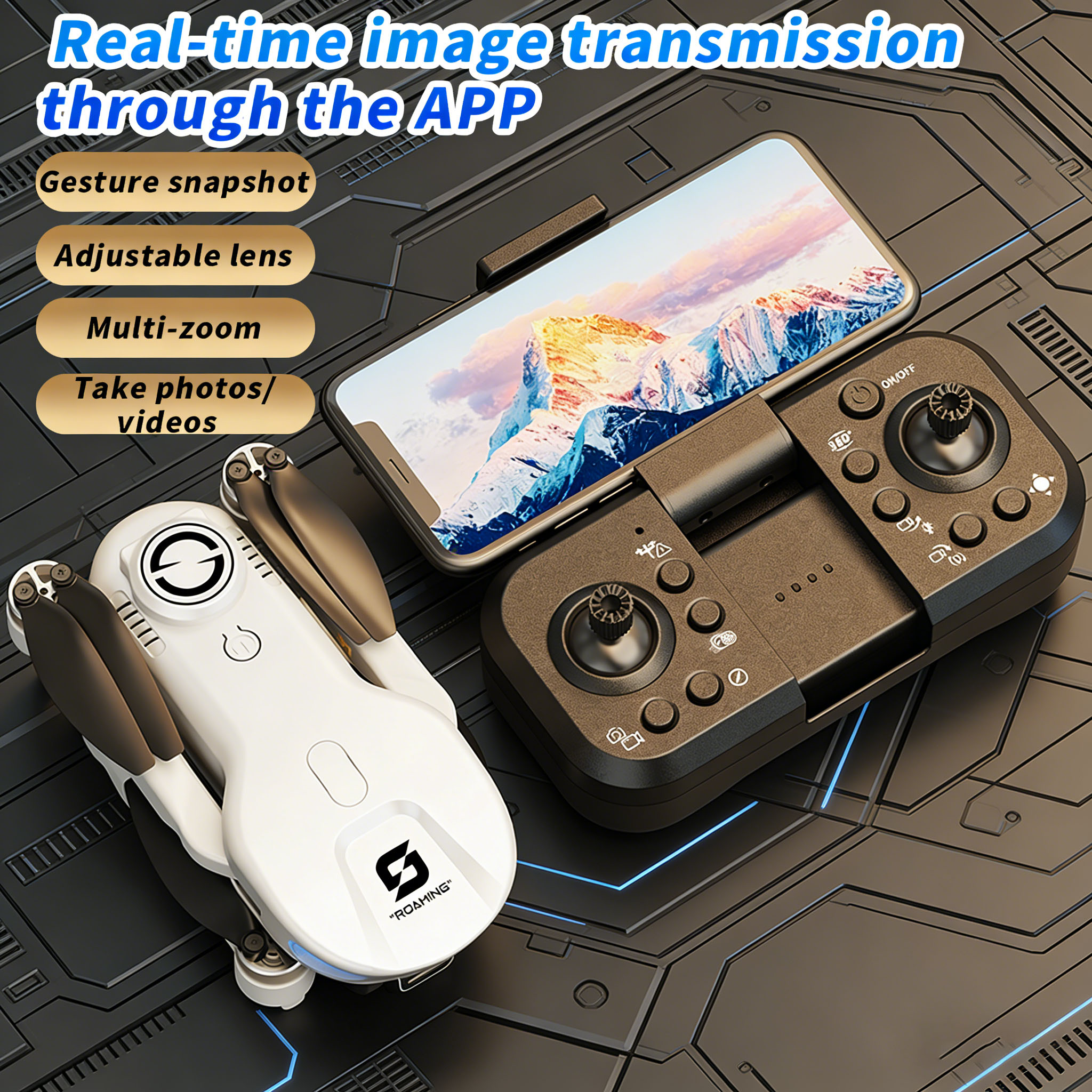 HD 8K Professional GPS Drone w - Drone Photogrammetry recension och pris