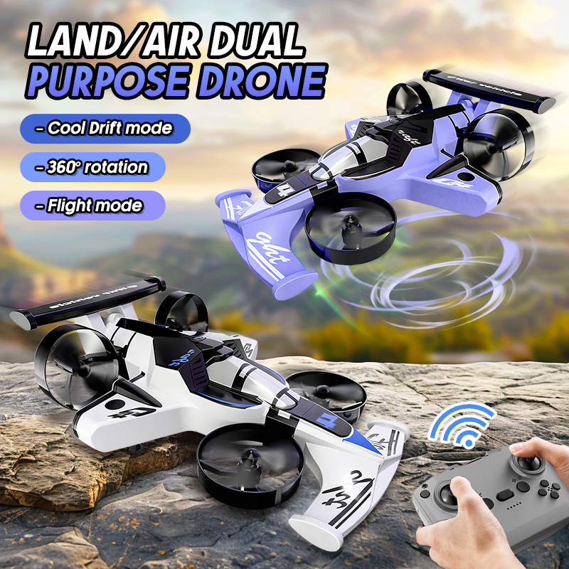 2in1 Mini Drone Air-Ground Fly - Drone Aerial Photography recension och pris