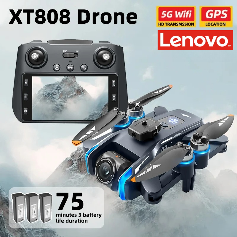 Lenovo XT808 Pro MAX Drone 4K  - Drone Multispectral recension och pris