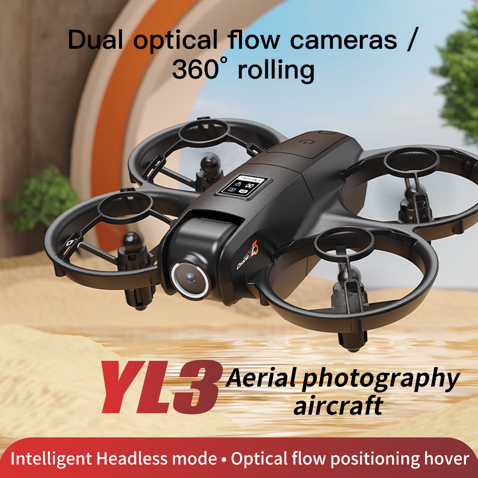 Optical Flow YT YL3 Mini Drone - Drone Video Production recension och pris