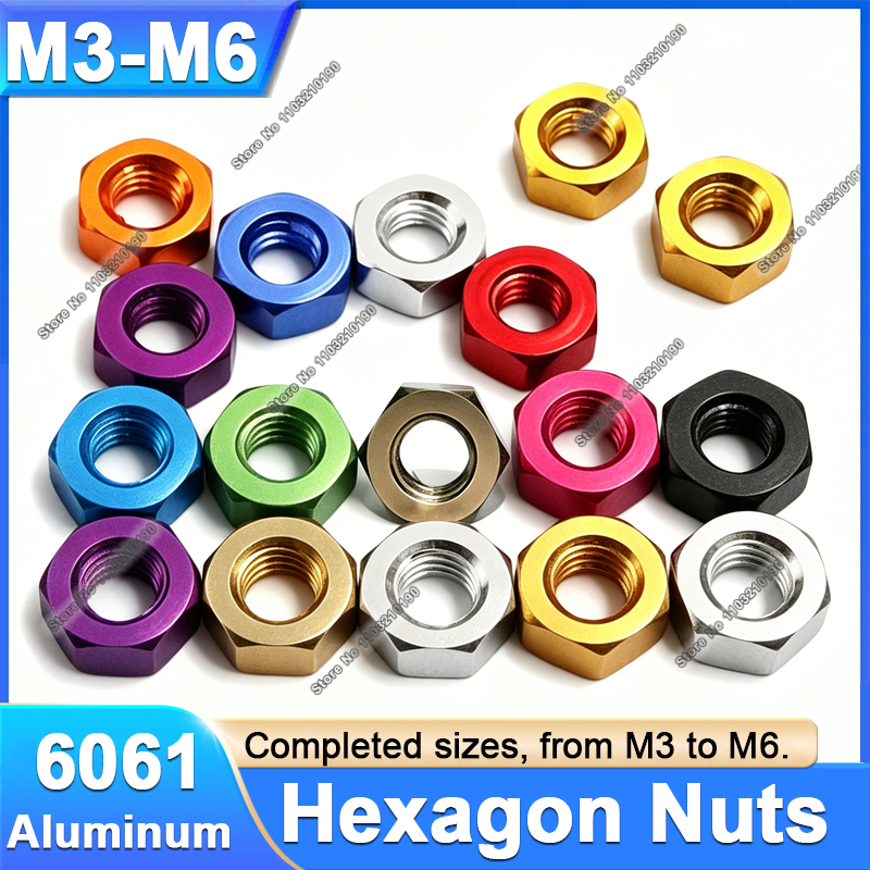 5pcs M3 M4 M5 M6 Anodized Colo - Drone 3D Modeling recension och pris
