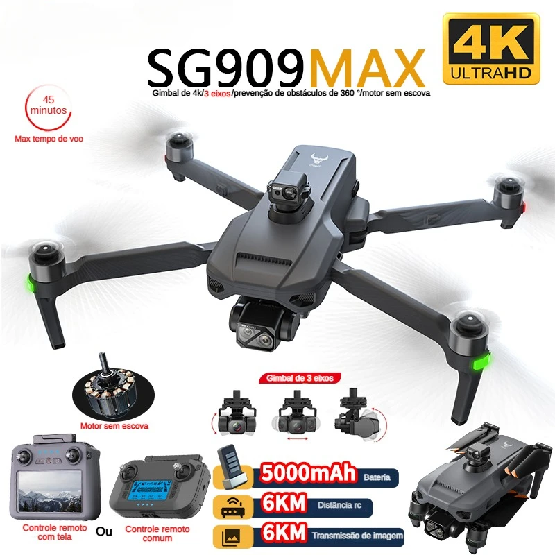 ZLL SG909 SG909MAX Professiona - Drone Photogrammetry recension och pris
